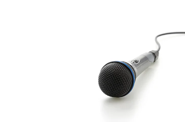 Black Microphone — Stock Photo, Image