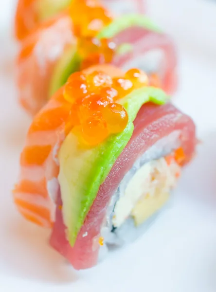 Sushi on plate — Stock Photo, Image