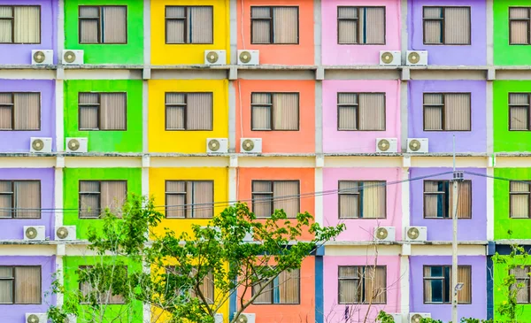 Kleurrijke windows — Stockfoto