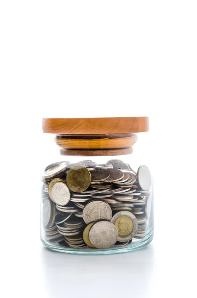 Geld voor jar — Stockfoto