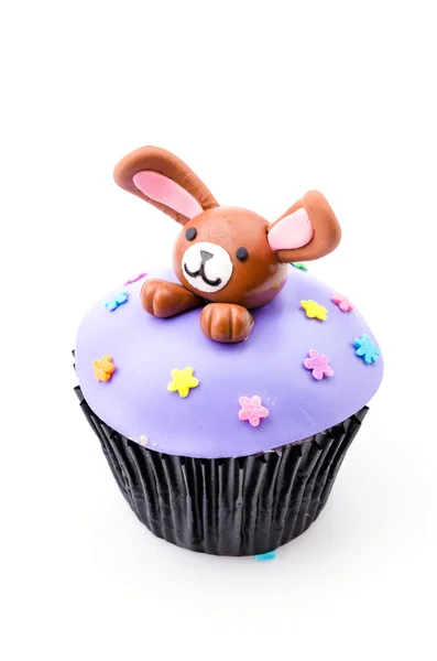 Pasqua cupcakes isolato sfondo bianco — Foto Stock