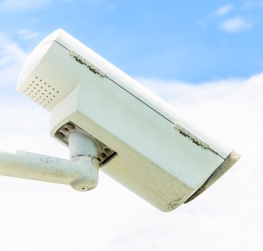 Mavi gökyüzü CCTV