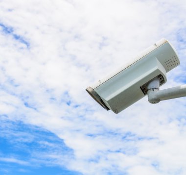 Mavi gökyüzü CCTV
