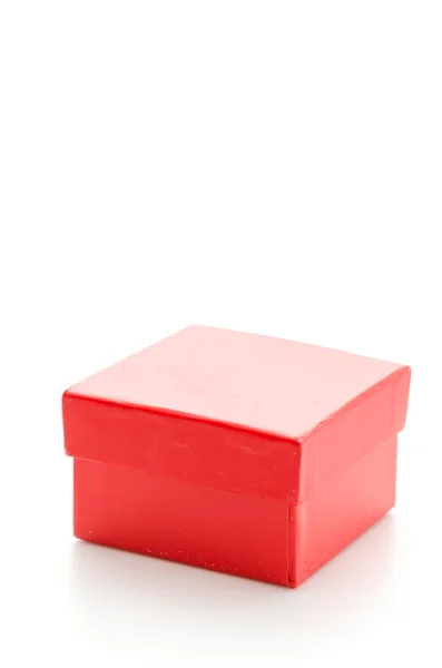 Czerwony giftbox — Zdjęcie stockowe