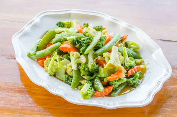 Stir vegetables — Stock Photo, Image
