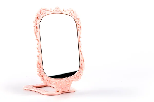 Mirror isolated white background — Stock Photo, Image