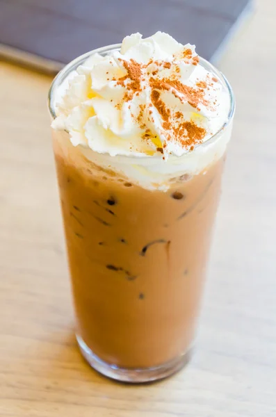 Iced coffee mocha — Stock Photo, Image
