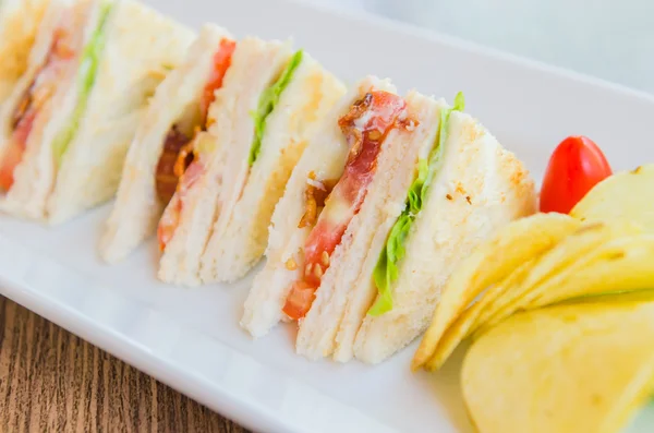 Клубные бутерброды — стоковое фото