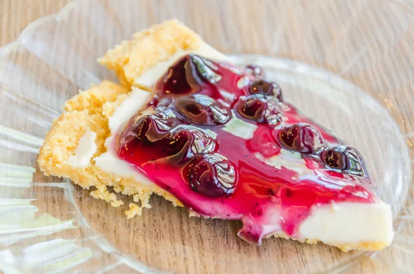 Blaubeerkuchen — Stockfoto