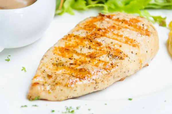 Grilled chicken — Stock Photo, Image