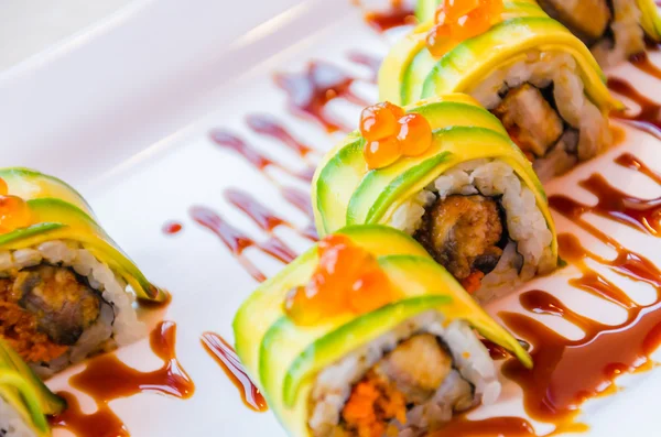 Rotoli di sushi — Foto Stock