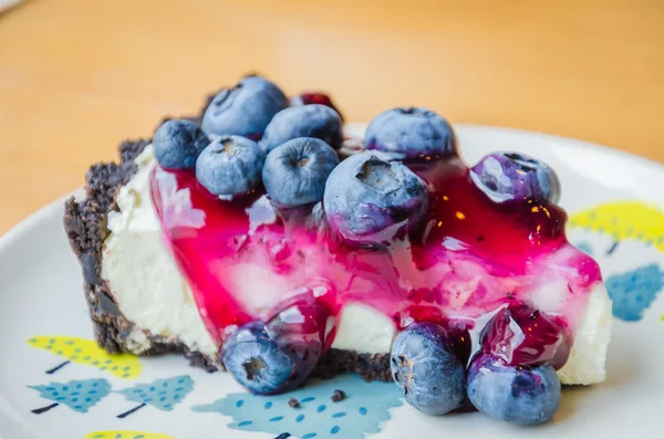 Blueberry cheesecake — Stockfoto