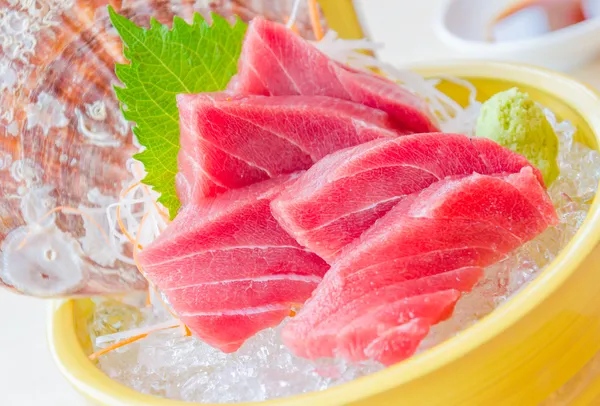 Ton balıklı sashimi — Stok fotoğraf