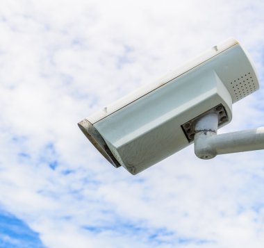 Mavi gökyüzü CCTV