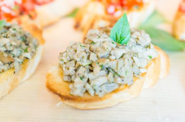 bruschetta.