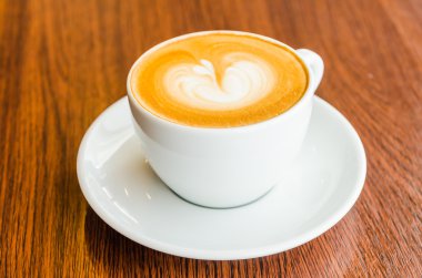 Latte kahve.