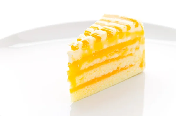 橙色蛋糕 — 图库照片