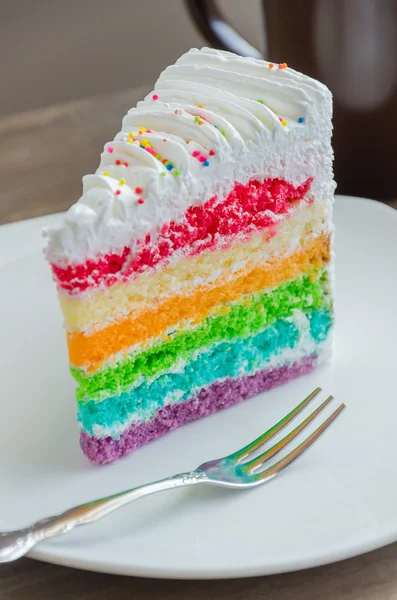 Rainbow cakes — Stock Photo, Image