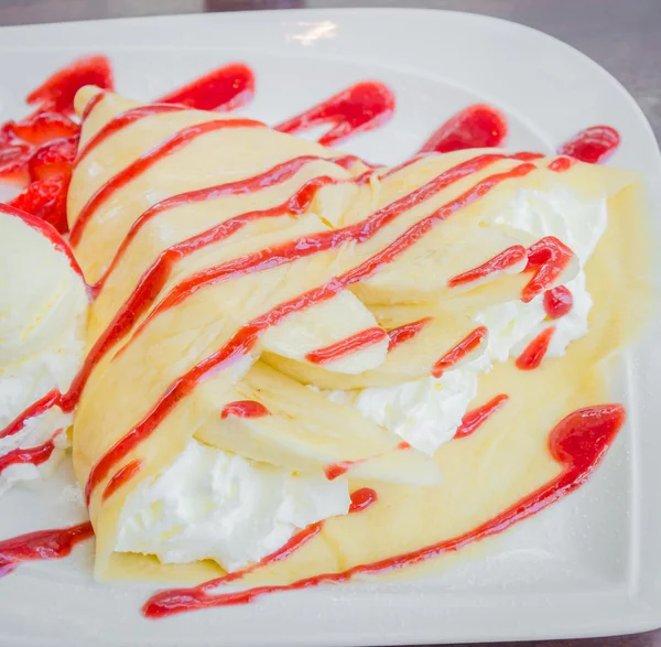 Aardbei dessert — Stockfoto