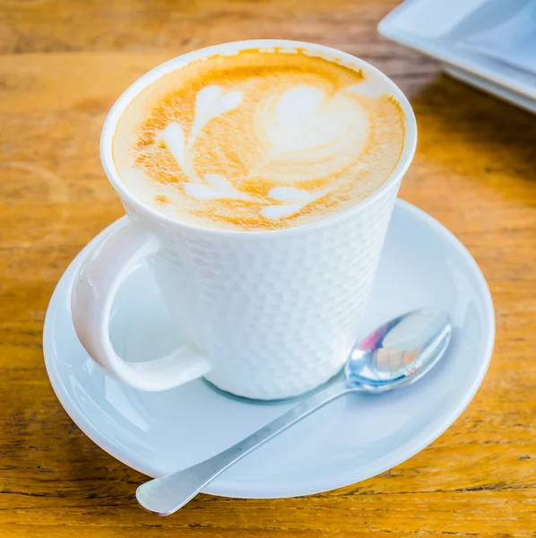 Heißer Kaffee — Stockfoto