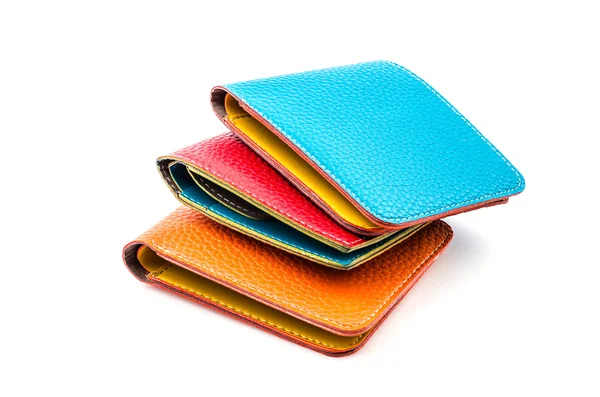 Leather wallets — Stock Photo, Image