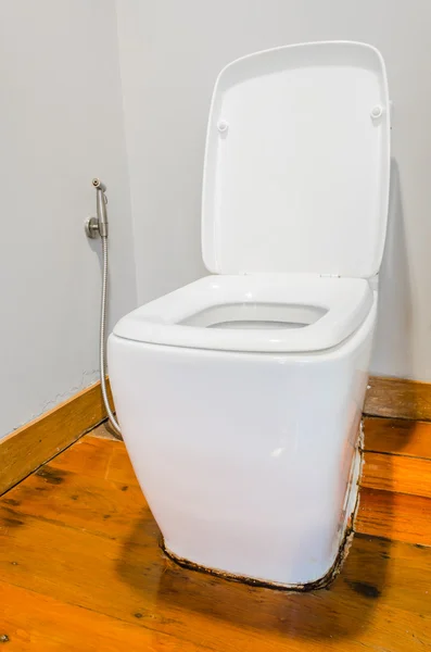 Λευκό τουαλέτα — Φωτογραφία Αρχείου