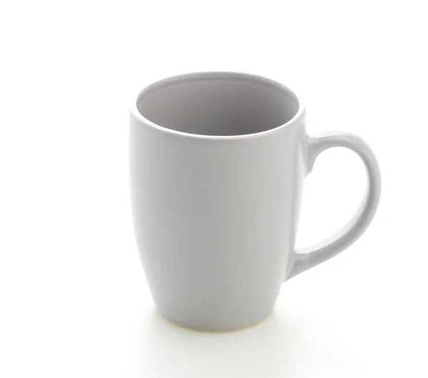 Tazza isolata su bianco — Foto Stock