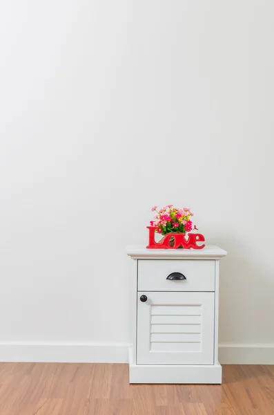 Love sign on table Stock Picture