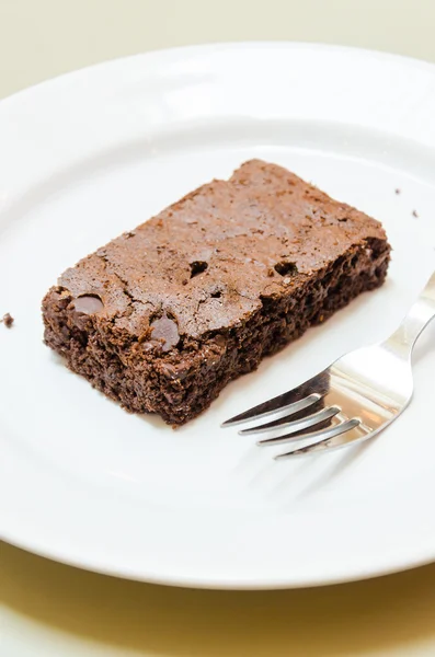 Dessert brownie — Photo