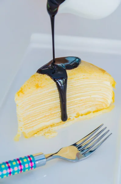 Pastel de Crepe —  Fotos de Stock