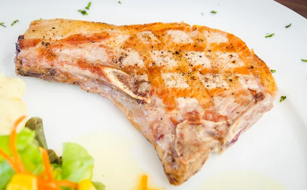 Schweinekoteletts Steak — Stockfoto