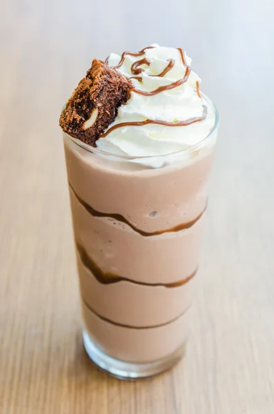 Chocolate smoothies — Stock Photo, Image