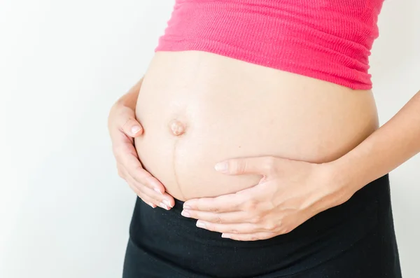 Mujer embarazada — Foto de Stock