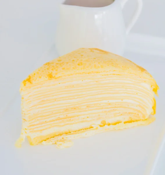 Bolo de creme — Fotografia de Stock