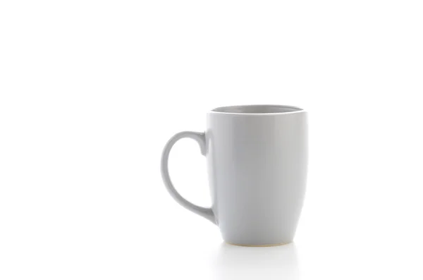 Mug isolé sur blanc — Photo