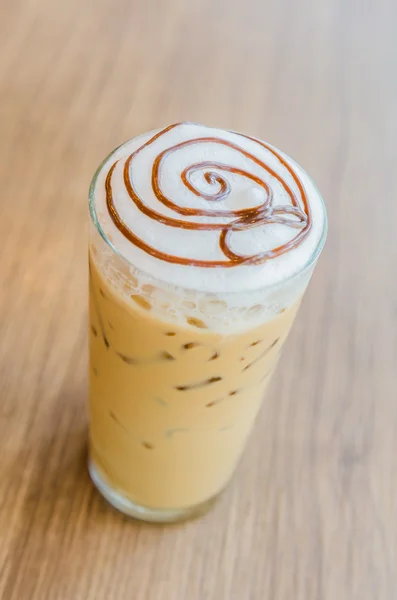 Iced mocha kaffe — Stockfoto