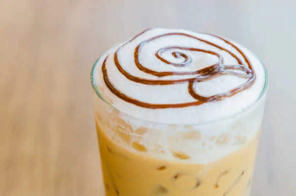 Iced mocha coffee — Stock Photo, Image