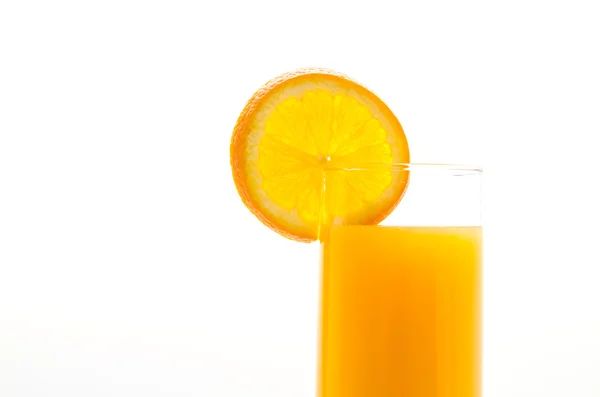 Orangensaftglas — Stockfoto