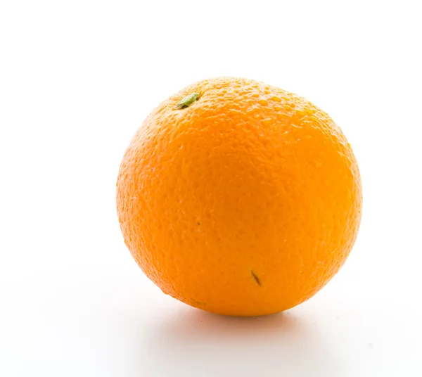 Orange isoliert auf Weiß — Stockfoto