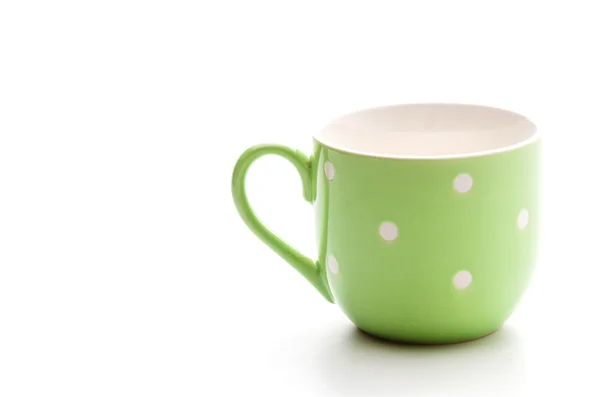 Mug on white background — Stock Photo, Image