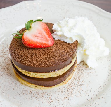 Çikolatalı puding gözleme