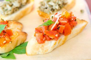 bruschetta.