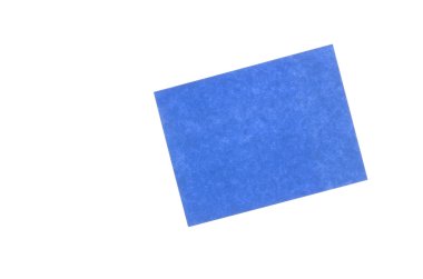 Beyaz arka plan üzerinde izole kağıt Not