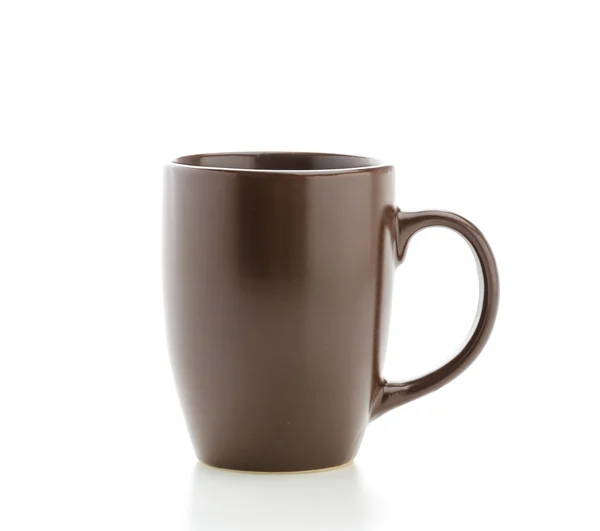 Tasse isoliert auf weiß — Stockfoto