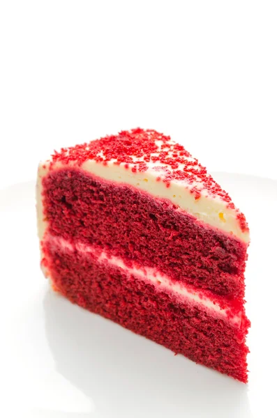 Gâteau en velours rouge — Photo