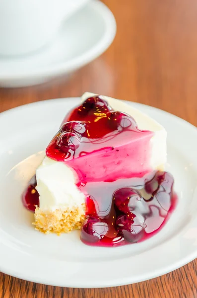 Blueberry cheesecake — Stockfoto