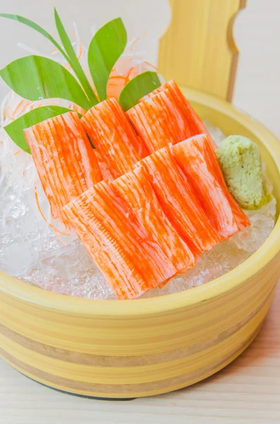 Stick krabba sashimi — Stockfoto