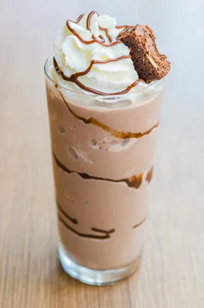 Chocolate smoothies — Stock Photo, Image