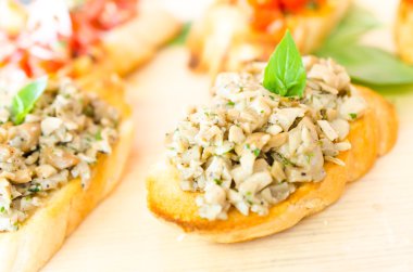 bruschetta.