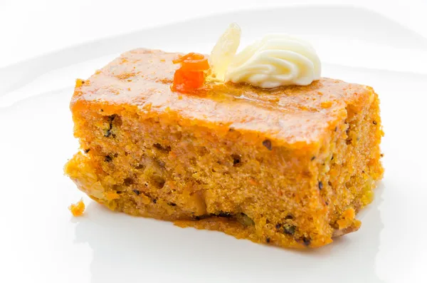 Ciasto marchewkowe — Zdjęcie stockowe
